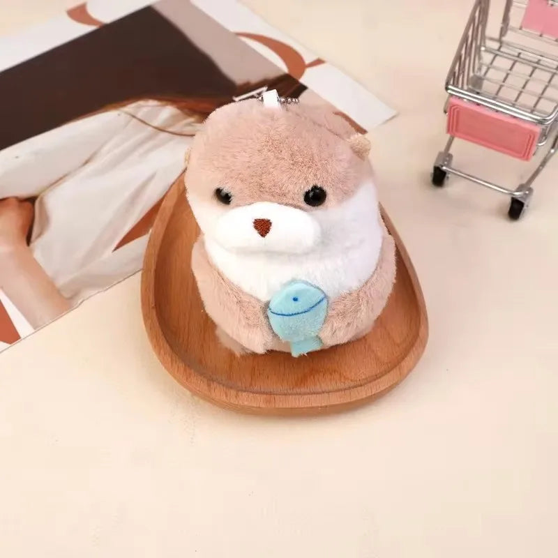 🦦 Lucky Otter Plush Keychain