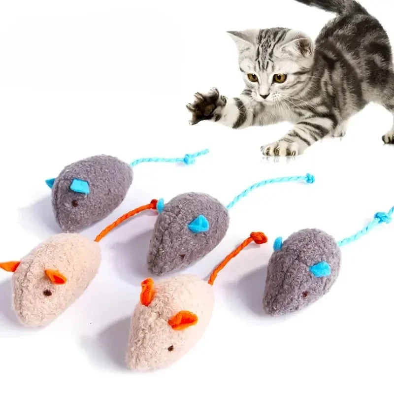 The "Mouser Squad" Linen Catnip Toy Set – Durable & Natural (3pc / 7pc)