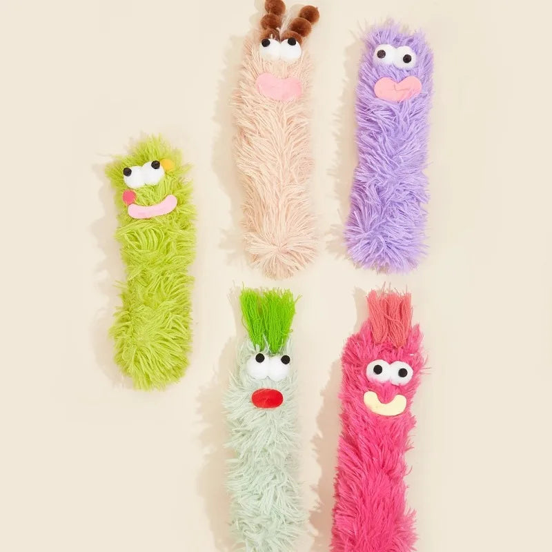 The "Goofy Kicker" Crinkle Catnip Stick – Plush Bunny Kick Toy