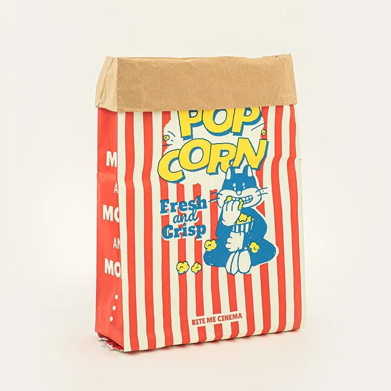 Giant Crinkle Popcorn Sack – Interactive Snuffle Burrow & Cat Tunnel (Cute Nosework Toy)