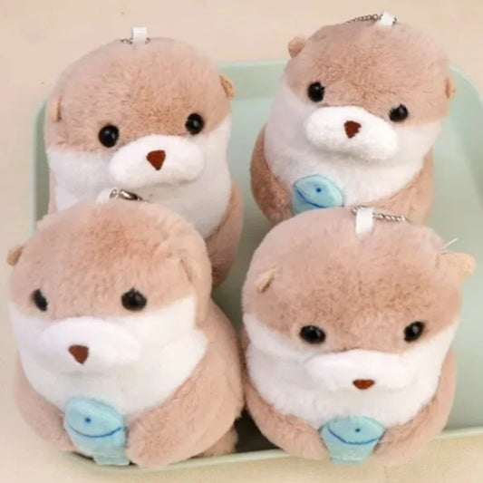 🦦 Lucky Otter Plush Keychain