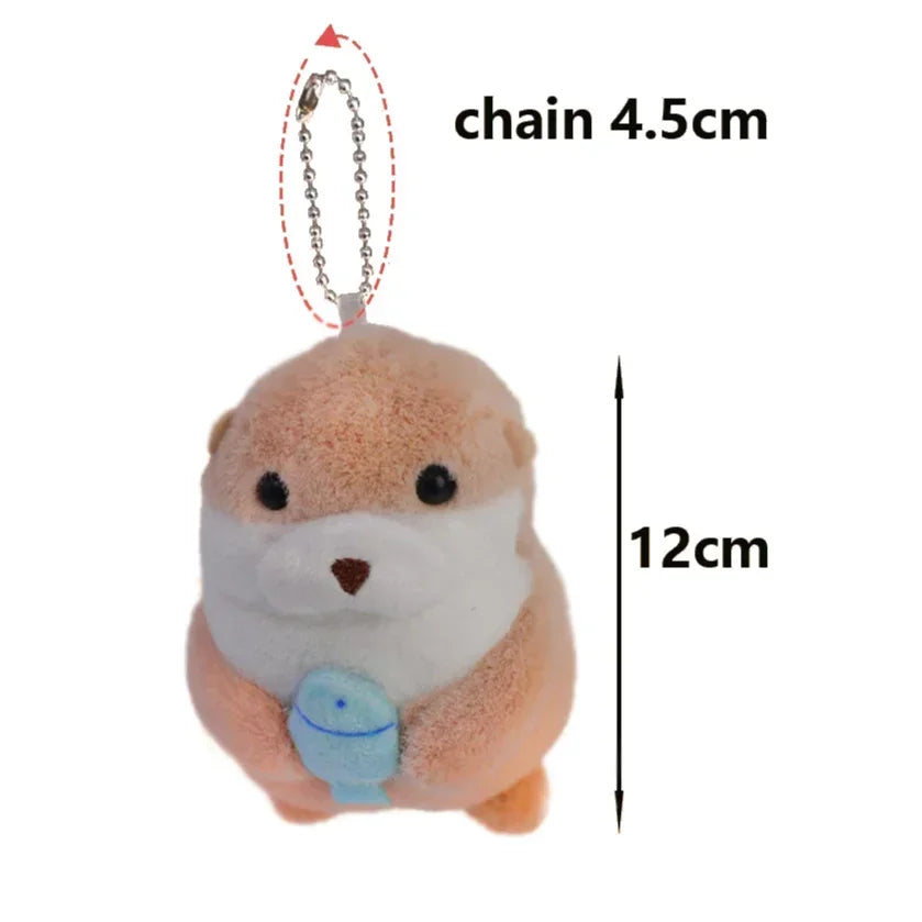 🦦 Lucky Otter Plush Keychain