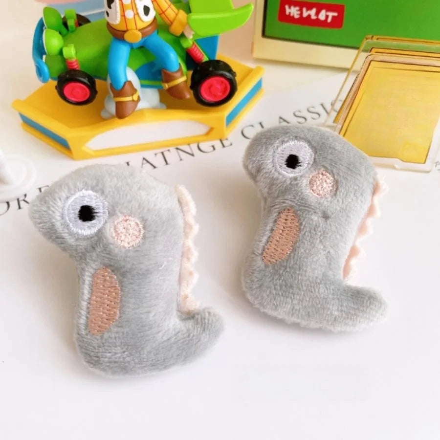 The "Pastel Critters" Plush Catnip Chew Toy – Soft Molar Teether (Dino, Gator & Friends)