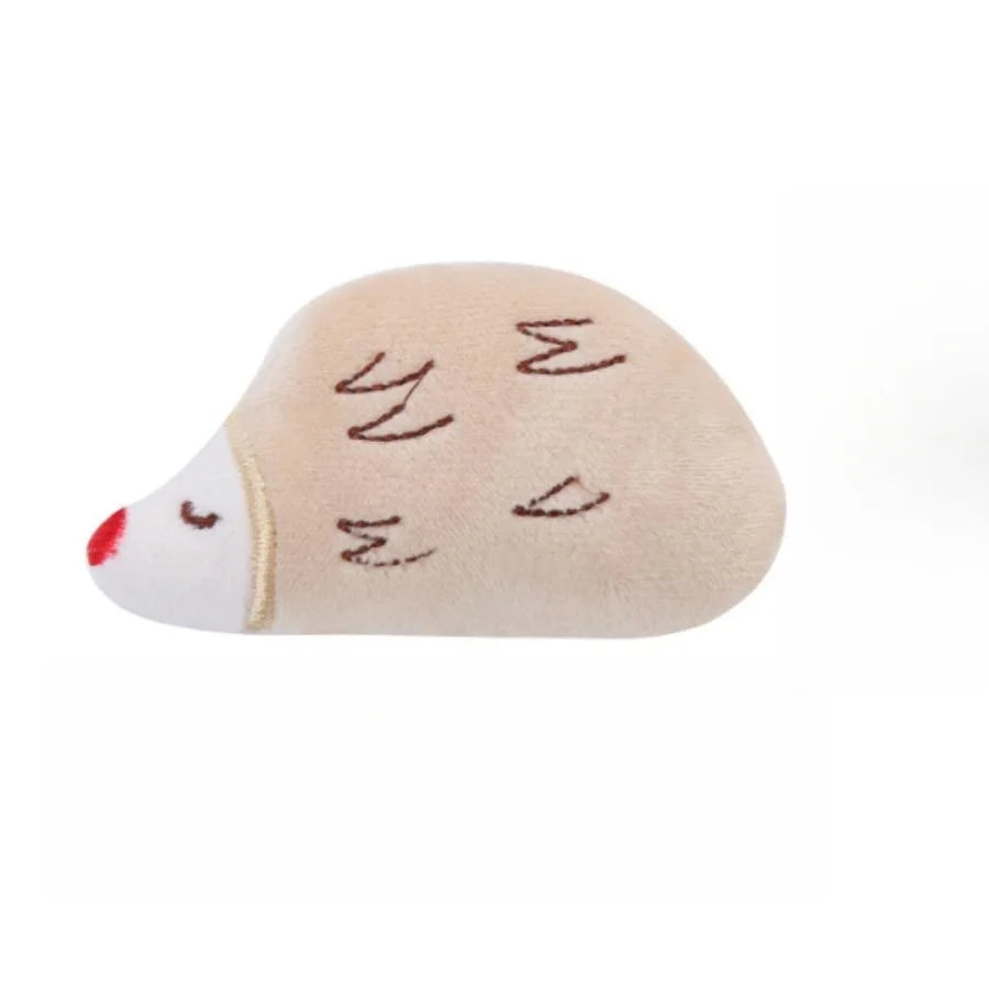 The "Pastel Critters" Plush Catnip Chew Toy – Soft Molar Teether (Dino, Gator & Friends)