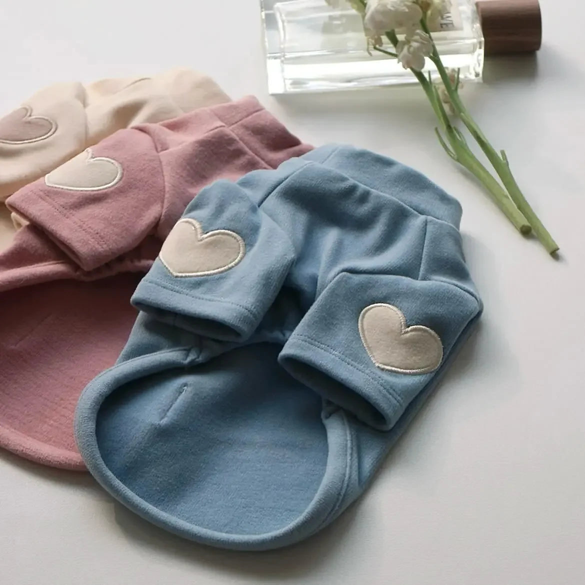 The "Heart on Sleeve" Mock Neck Tee – Cozy Thermal Base Layer