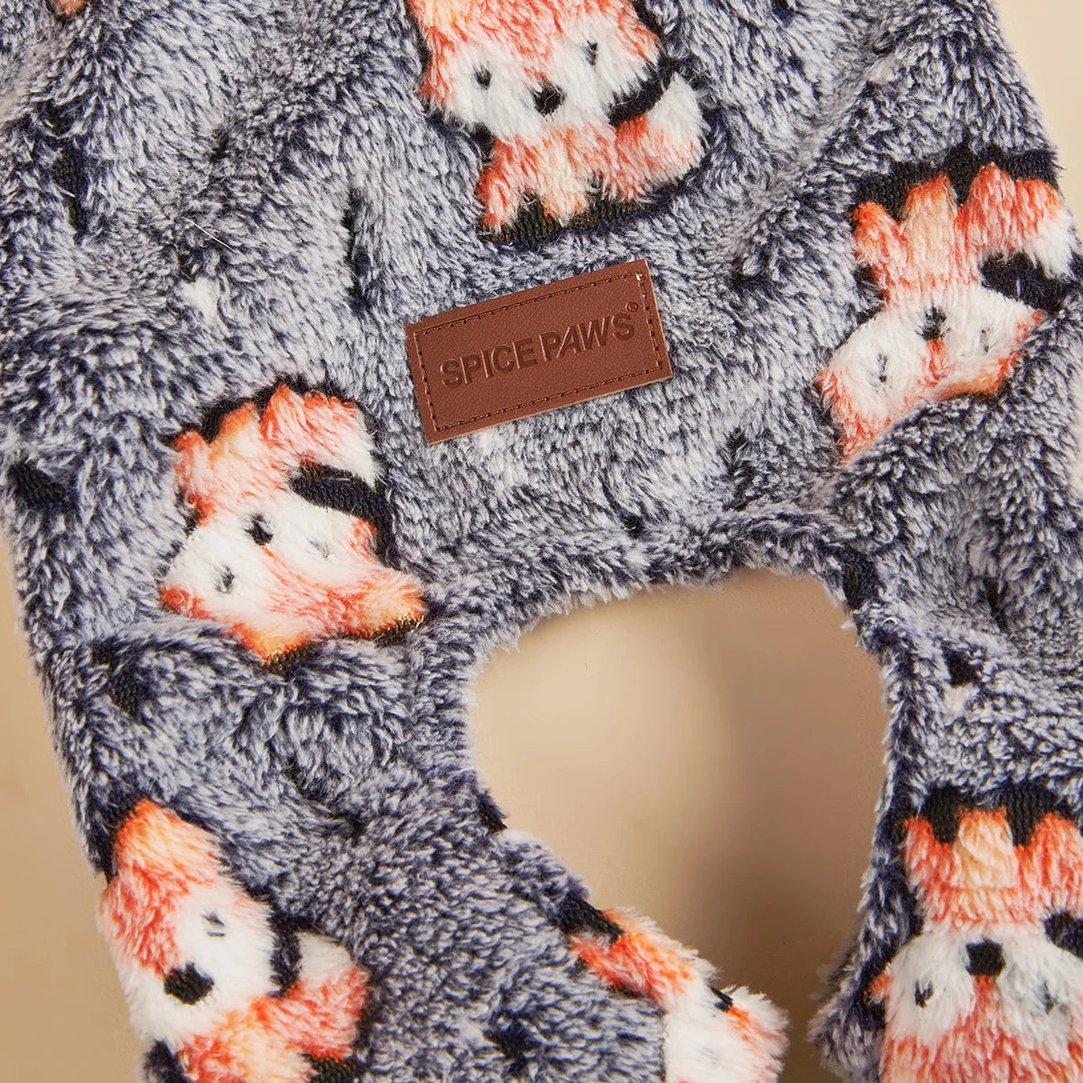 The "Snuggle Suit" Plush Dog Pajamas – Warm Fleece Jumpsuit (Fox & Penguin)