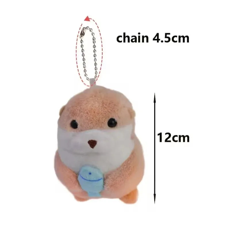 🦦 Lucky Otter Plush Keychain