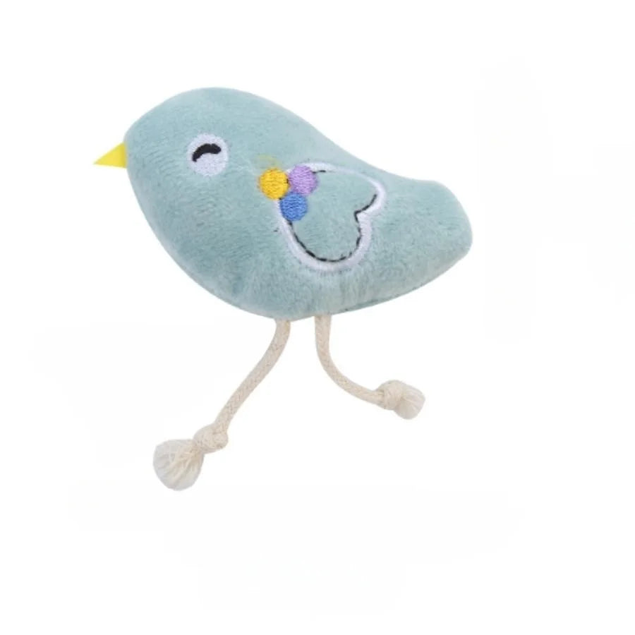 The "Pastel Critters" Plush Catnip Chew Toy – Soft Molar Teether (Dino, Gator & Friends)