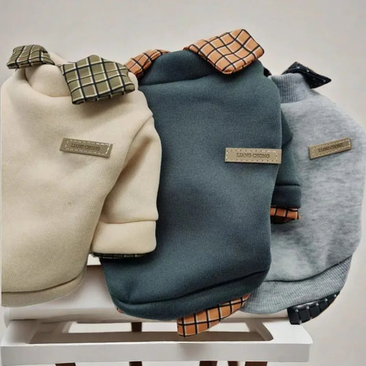 The "Smart Casual" Collared Sweatshirt – Faux Layered Fleece Pullover