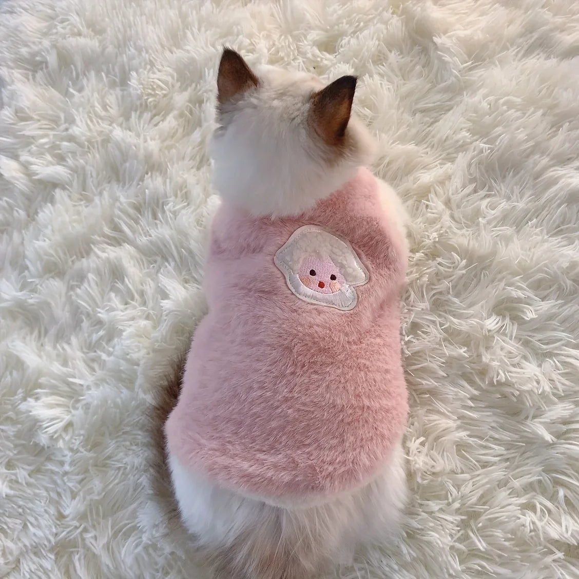 The "Little Cloud" Soft Fleece Vest – Pastel Winter Pullover