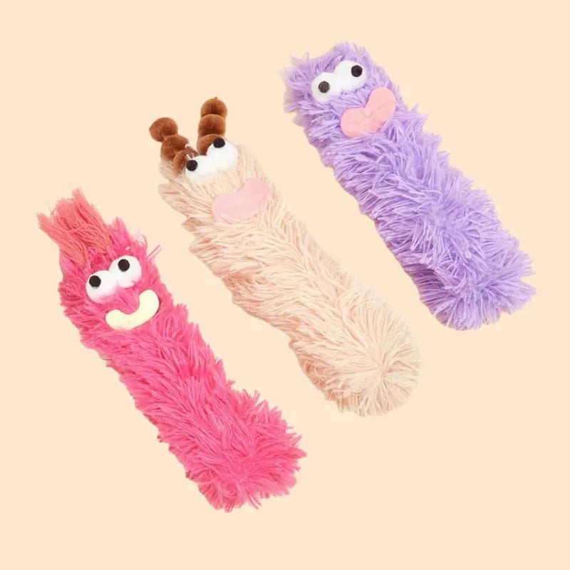 The "Goofy Kicker" Crinkle Catnip Stick – Plush Bunny Kick Toy