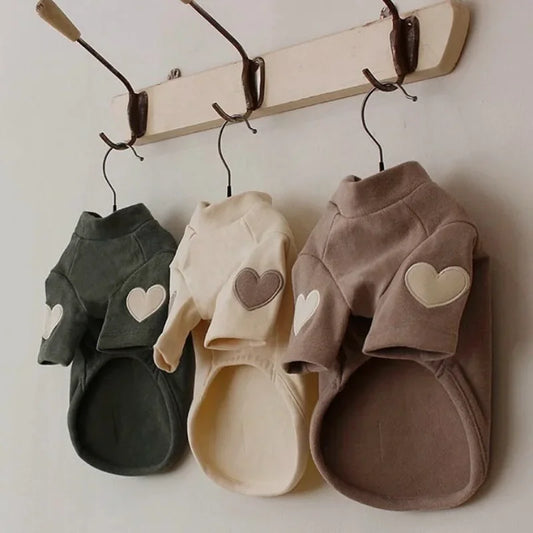 The "Heart on Sleeve" Mock Neck Tee – Cozy Thermal Base Layer