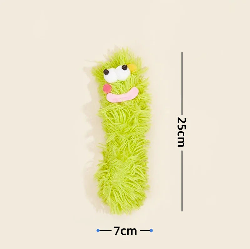 The "Goofy Kicker" Crinkle Catnip Stick – Plush Bunny Kick Toy